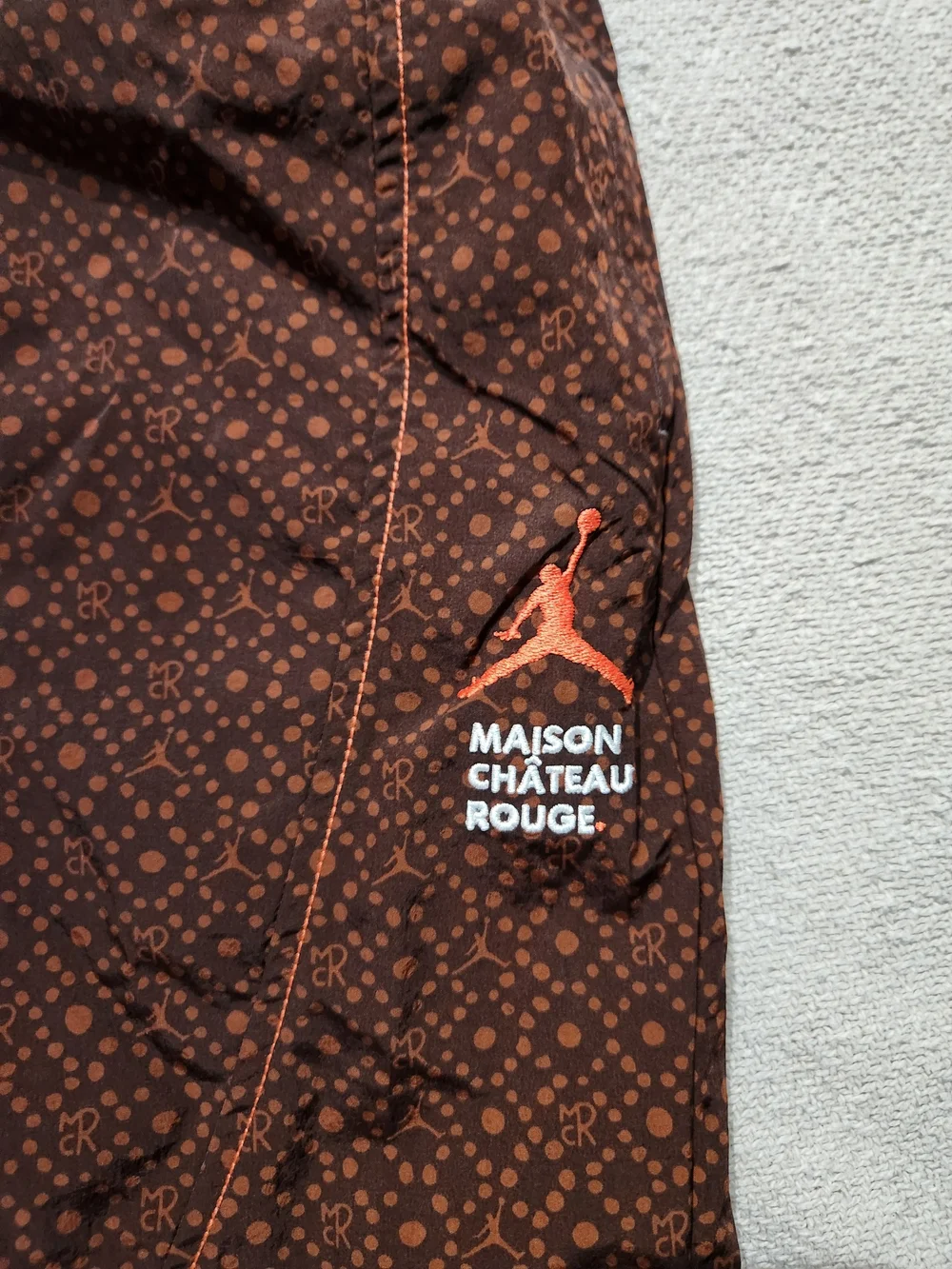 Air Jordan × Maison Château Rouge Woven Pants Brown Men’s (S)